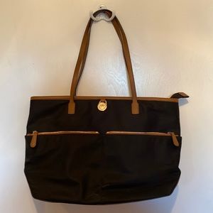 Michael Kors Black Leather Purse